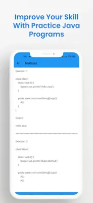 Java Programs For Practice android App screenshot 0